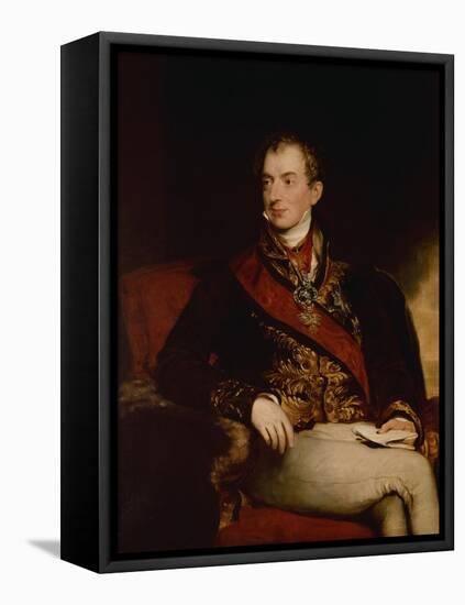 Prince Metternich, Austrian Statesman , 1815-Thomas Lawrence-Framed Premier Image Canvas