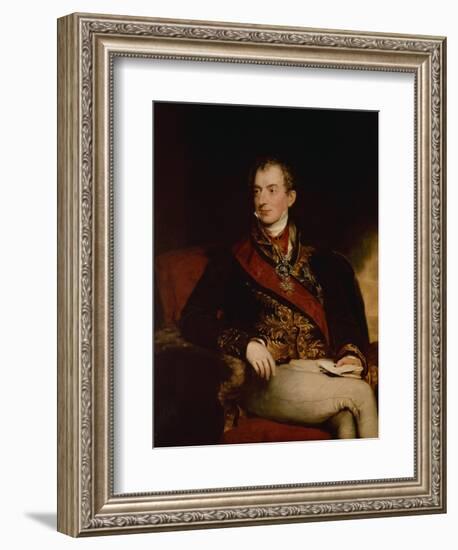 Prince Metternich, Austrian Statesman , 1815-Thomas Lawrence-Framed Giclee Print