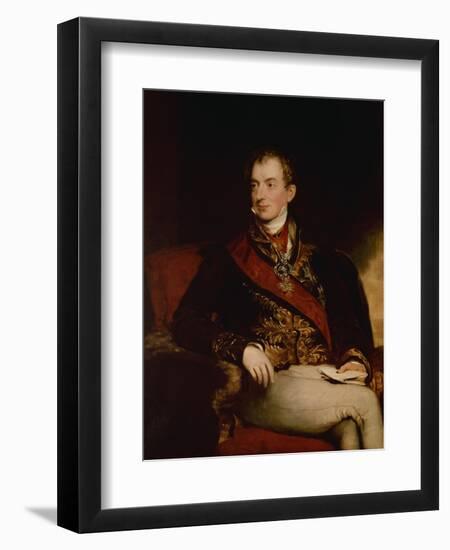 Prince Metternich, Austrian Statesman , 1815-Thomas Lawrence-Framed Giclee Print