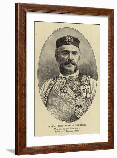 Prince Nicholas of Montenegro-null-Framed Giclee Print