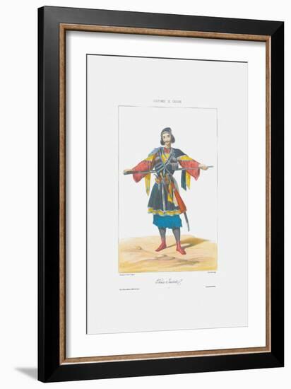 Prince of Imereti (From: Scenes, Paysages, Meurs Et Costumes Du Caucas), 1840-Grigori Grigorievich Gagarin-Framed Giclee Print