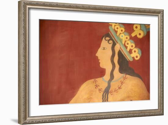 Prince of Lilies Fresco-Bruno Morandi-Framed Photographic Print