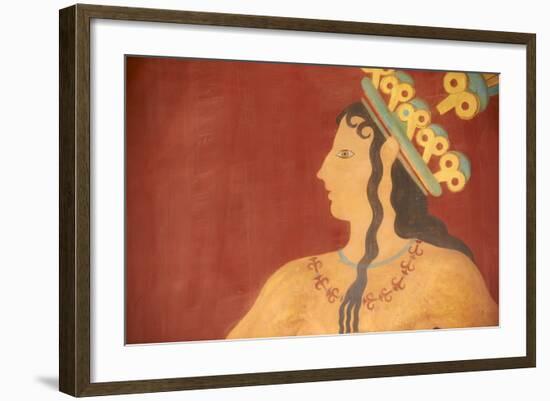 Prince of Lilies Fresco-Bruno Morandi-Framed Photographic Print