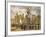 Prince of Wales and Alexandra of Denmark's Wedding, Procession Passing Eton College-null-Framed Giclee Print