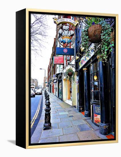 Prince of Wales Bar, Knightsbridge, London-Anna Siena-Framed Premier Image Canvas