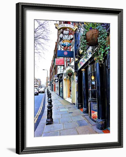 Prince of Wales Bar, Knightsbridge, London-Anna Siena-Framed Photographic Print