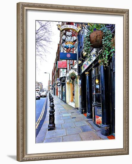 Prince of Wales Bar, Knightsbridge, London-Anna Siena-Framed Photographic Print