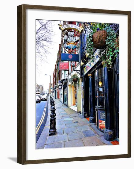 Prince of Wales Bar, Knightsbridge, London-Anna Siena-Framed Photographic Print