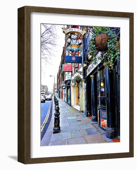 Prince of Wales Bar, Knightsbridge, London-Anna Siena-Framed Photographic Print