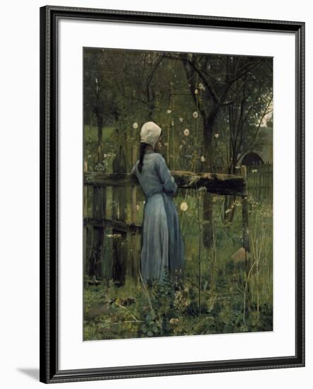 Prince or Shepherd (Prince ou Berger)-William Stott of Oldham-Framed Giclee Print