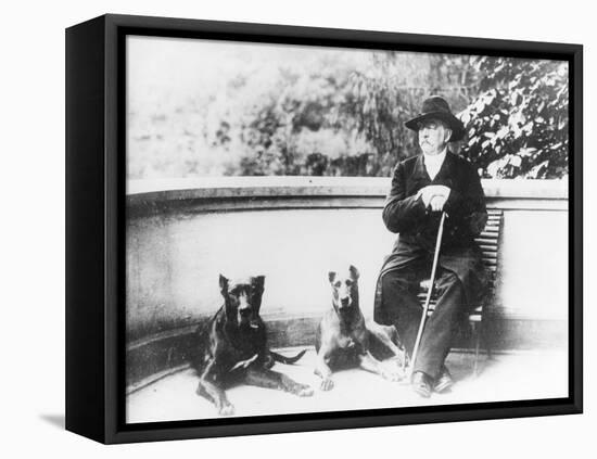 Prince Otto of Bismarck-Schoenhausen, 8th February 1989-German School-Framed Premier Image Canvas