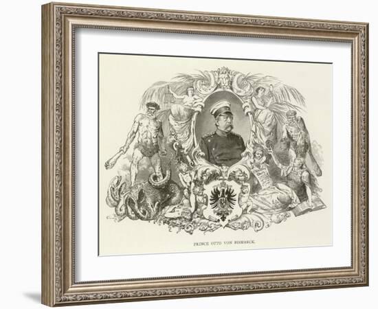 Prince Otto Von Bismarck-null-Framed Giclee Print