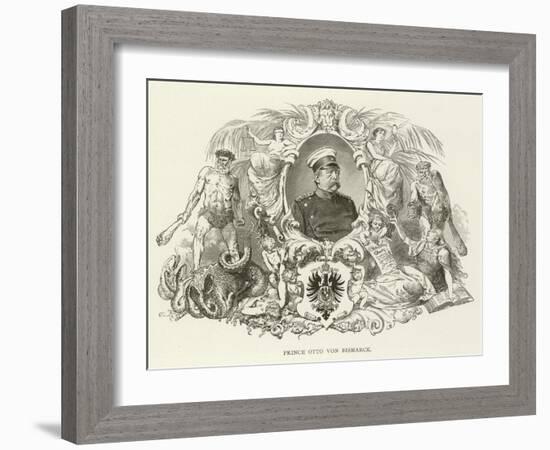 Prince Otto Von Bismarck-null-Framed Giclee Print