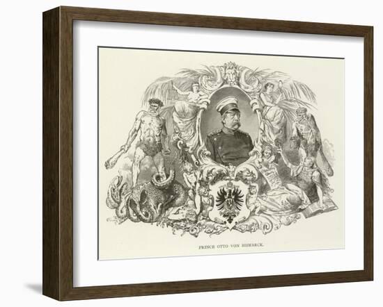 Prince Otto Von Bismarck-null-Framed Giclee Print