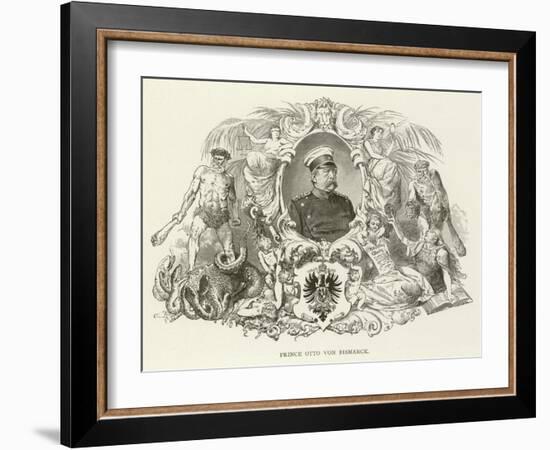 Prince Otto Von Bismarck-null-Framed Giclee Print