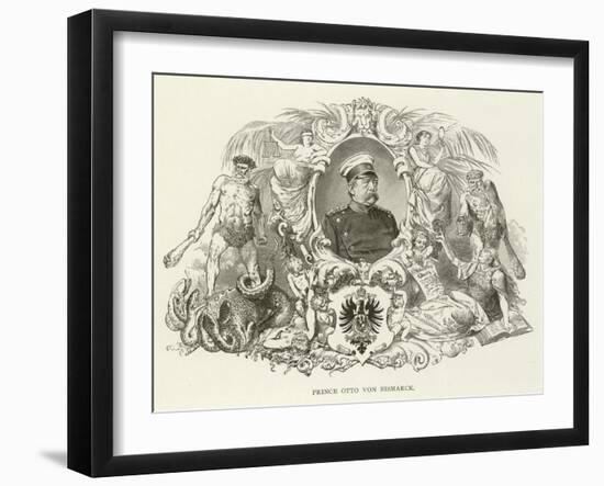 Prince Otto Von Bismarck-null-Framed Giclee Print