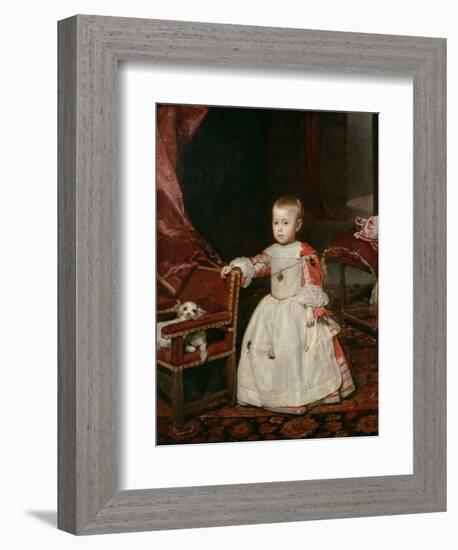 Prince Philip Prosper (1657-61), 1659-Diego Velazquez-Framed Giclee Print