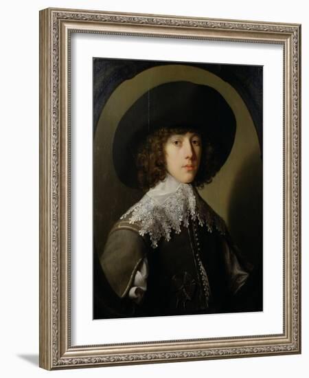 Prince Rupert (1619-82) Nephew of King Charles I (1600-49)-Gerrit van Honthorst-Framed Giclee Print