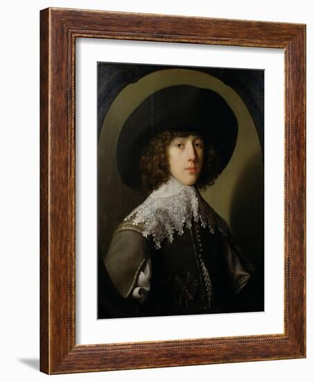 Prince Rupert (1619-82) Nephew of King Charles I (1600-49)-Gerrit van Honthorst-Framed Giclee Print