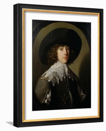 Prince Rupert (1619-82) Nephew of King Charles I (1600-49)-Gerrit van Honthorst-Framed Giclee Print