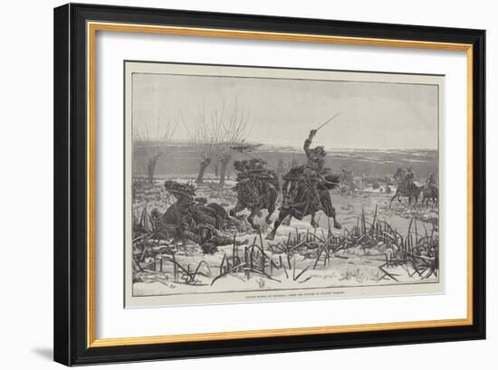 Prince Rupert at Edgehill-Stanley Berkeley-Framed Giclee Print