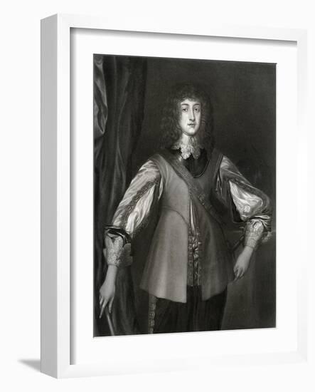 Prince Rupert of the Rhine, 17th Century-Sir Anthony Van Dyck-Framed Giclee Print
