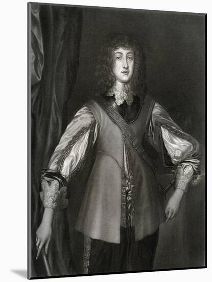 Prince Rupert of the Rhine, 17th Century-Sir Anthony Van Dyck-Mounted Giclee Print