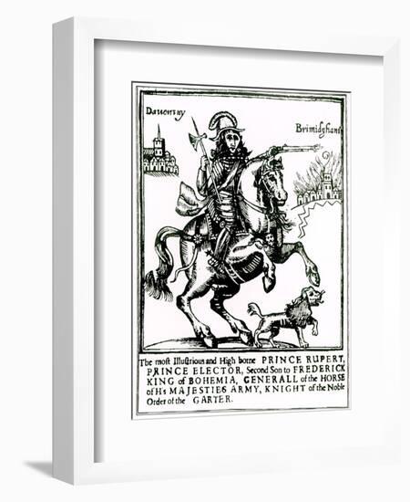 Prince Rupert on Horseback-null-Framed Giclee Print