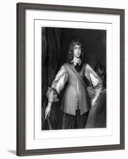 Prince Rupert, Royalist Cavalry Commander of the English Civil War-J Cochran-Framed Giclee Print