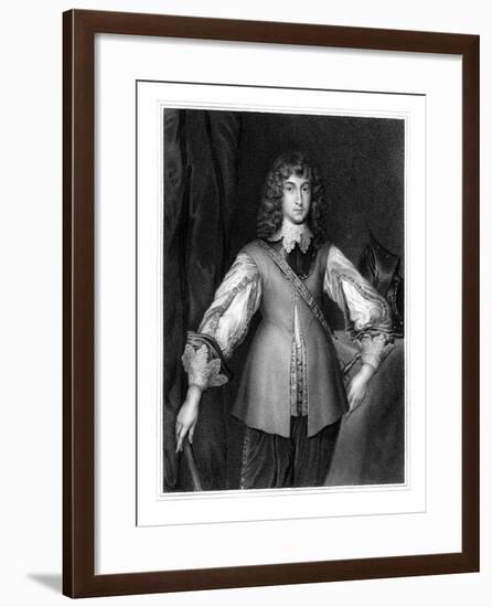 Prince Rupert, Royalist Cavalry Commander of the English Civil War-J Cochran-Framed Giclee Print