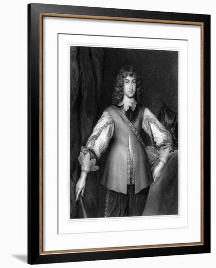 Prince Rupert, Royalist Cavalry Commander of the English Civil War-J Cochran-Framed Giclee Print