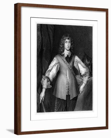 Prince Rupert, Royalist Cavalry Commander of the English Civil War-J Cochran-Framed Giclee Print