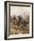 Prince Rupert's Cavalry Charge at Edgehill, 1642-Henry Payne-Framed Giclee Print