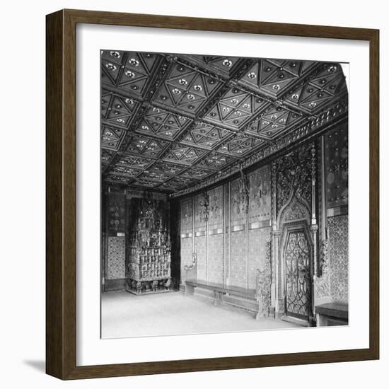 Prince's Chamber, Salzburg Fortress, Austria, C1900-Wurthle & Sons-Framed Photographic Print