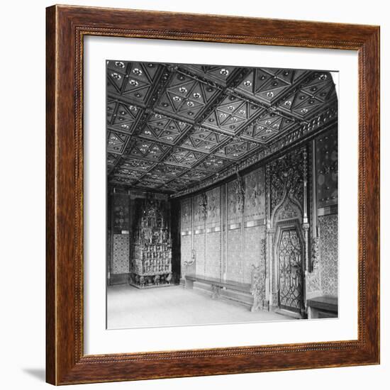 Prince's Chamber, Salzburg Fortress, Austria, C1900-Wurthle & Sons-Framed Photographic Print