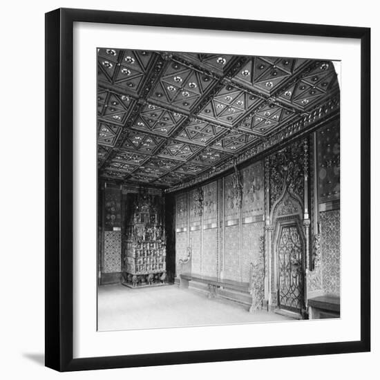 Prince's Chamber, Salzburg Fortress, Austria, C1900-Wurthle & Sons-Framed Photographic Print