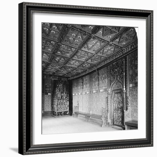 Prince's Chamber, Salzburg Fortress, Austria, C1900-Wurthle & Sons-Framed Photographic Print