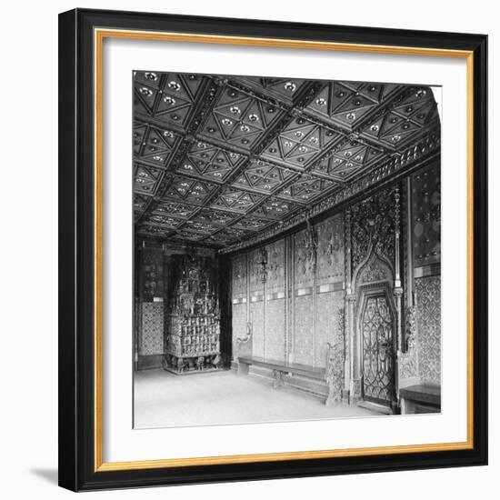 Prince's Chamber, Salzburg Fortress, Austria, C1900-Wurthle & Sons-Framed Photographic Print
