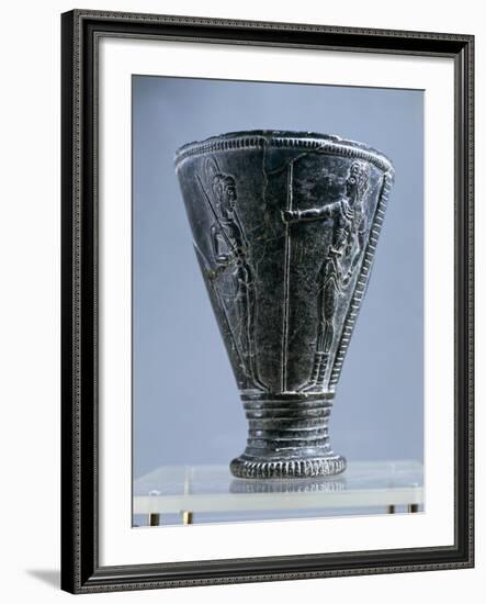 Prince's Vase', in Black Steatite, from Aghia Triadha-null-Framed Giclee Print