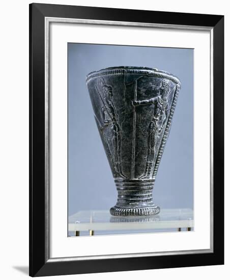 Prince's Vase', in Black Steatite, from Aghia Triadha-null-Framed Giclee Print