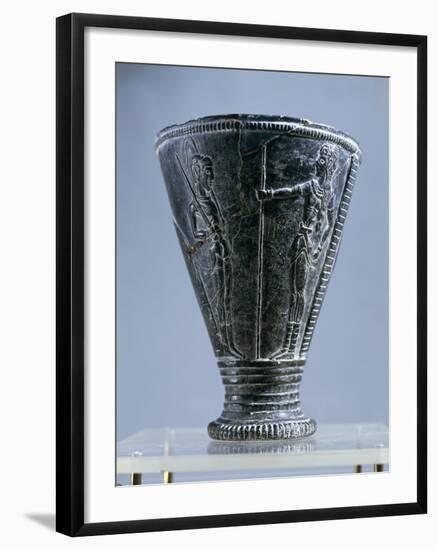 Prince's Vase', in Black Steatite, from Aghia Triadha-null-Framed Giclee Print