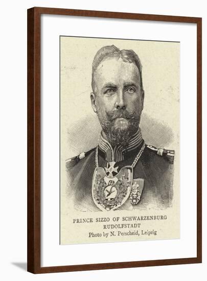 Prince Sizzo of Schwarzenburg Rudolfstadt-null-Framed Giclee Print