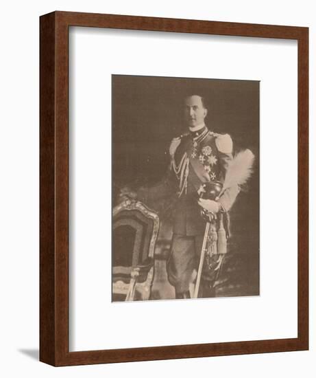 Prince Umberto of Italy, c1933-Unknown-Framed Photographic Print