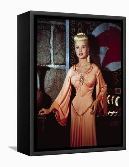 PRINCE VALIANT, 1954 directed by HENRY HATHAWAY Janet Leigh (photo)-null-Framed Stretched Canvas