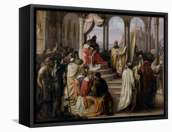 Prince Vladimir Chooses a Religion in 988, 1822-Johann Leberecht Eggink-Framed Premier Image Canvas