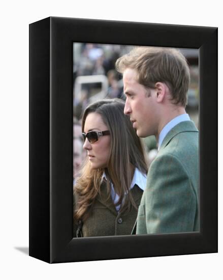 Prince William and Kate Middleton, 13th March 2007-null-Framed Premier Image Canvas