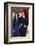 Prince William and Kate Middleton, Announcing their Engagement and Forthcoming Royal Wedding. -null-Framed Art Print