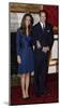 Prince William and Kate Middleton, Announcing their Engagement and Forthcoming Royal Wedding. -null-Mounted Art Print