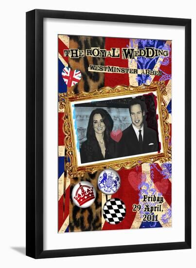 Prince William and Kate Middleton, The Royal Wedding Scrapbook-null-Framed Premium Giclee Print