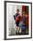 Prince William and Prince harry at their school after the easter holidays-null-Framed Photographic Print